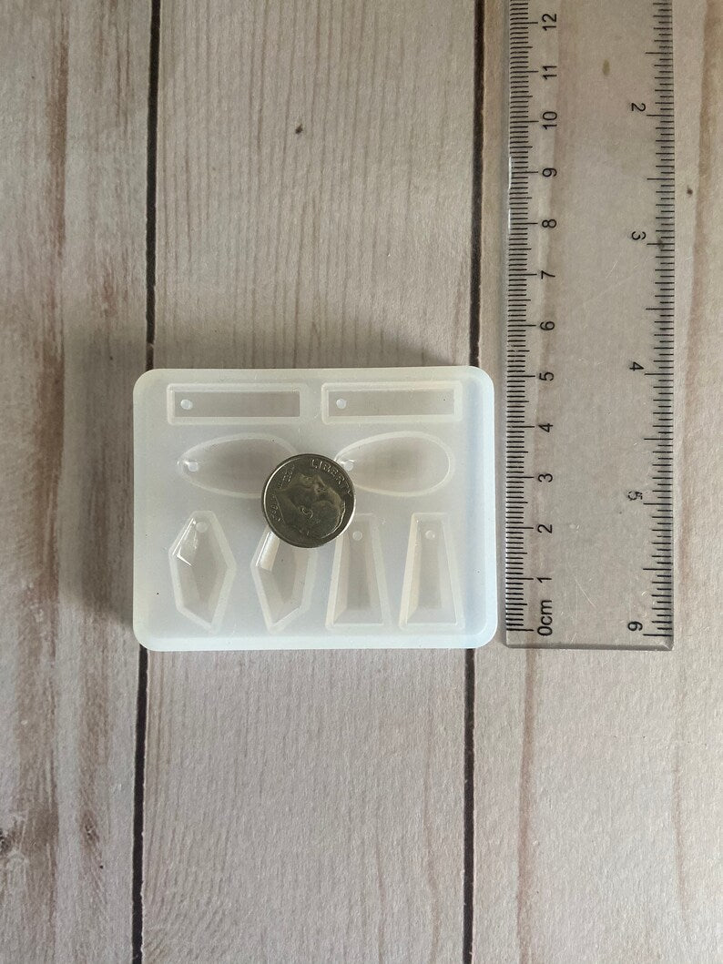 Gem Earrings Mold