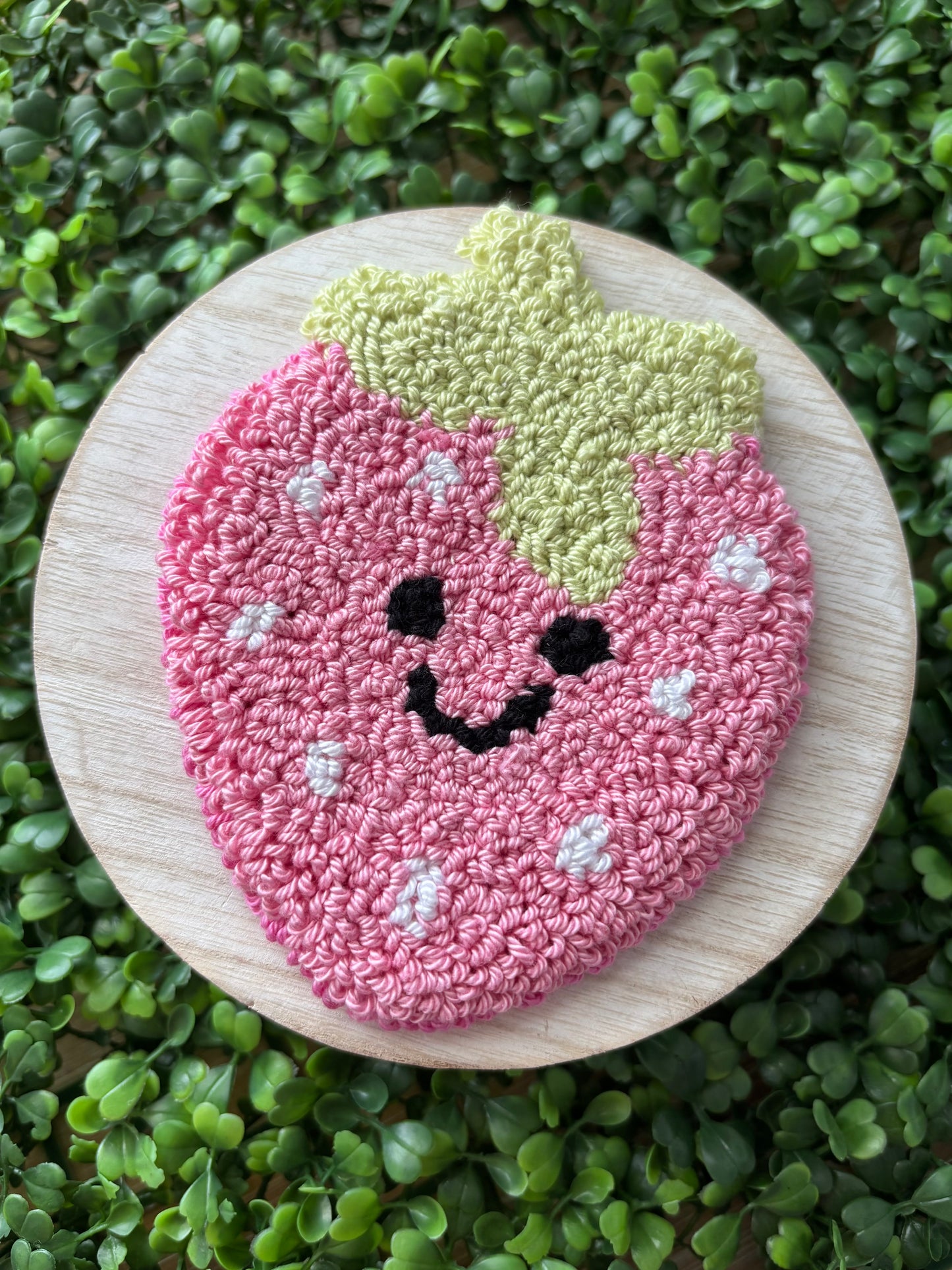 Strawberry Coaster