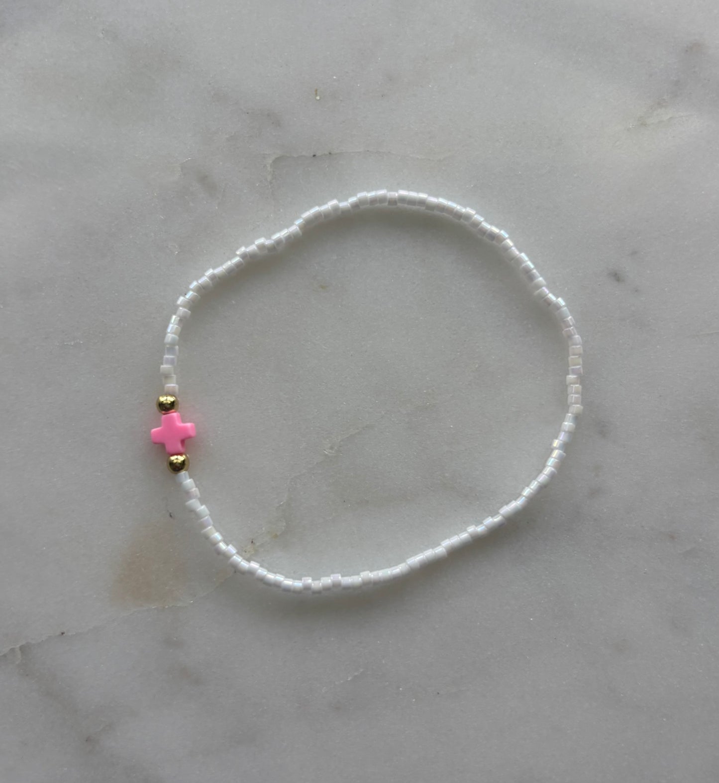 Cross miyuki bracelets