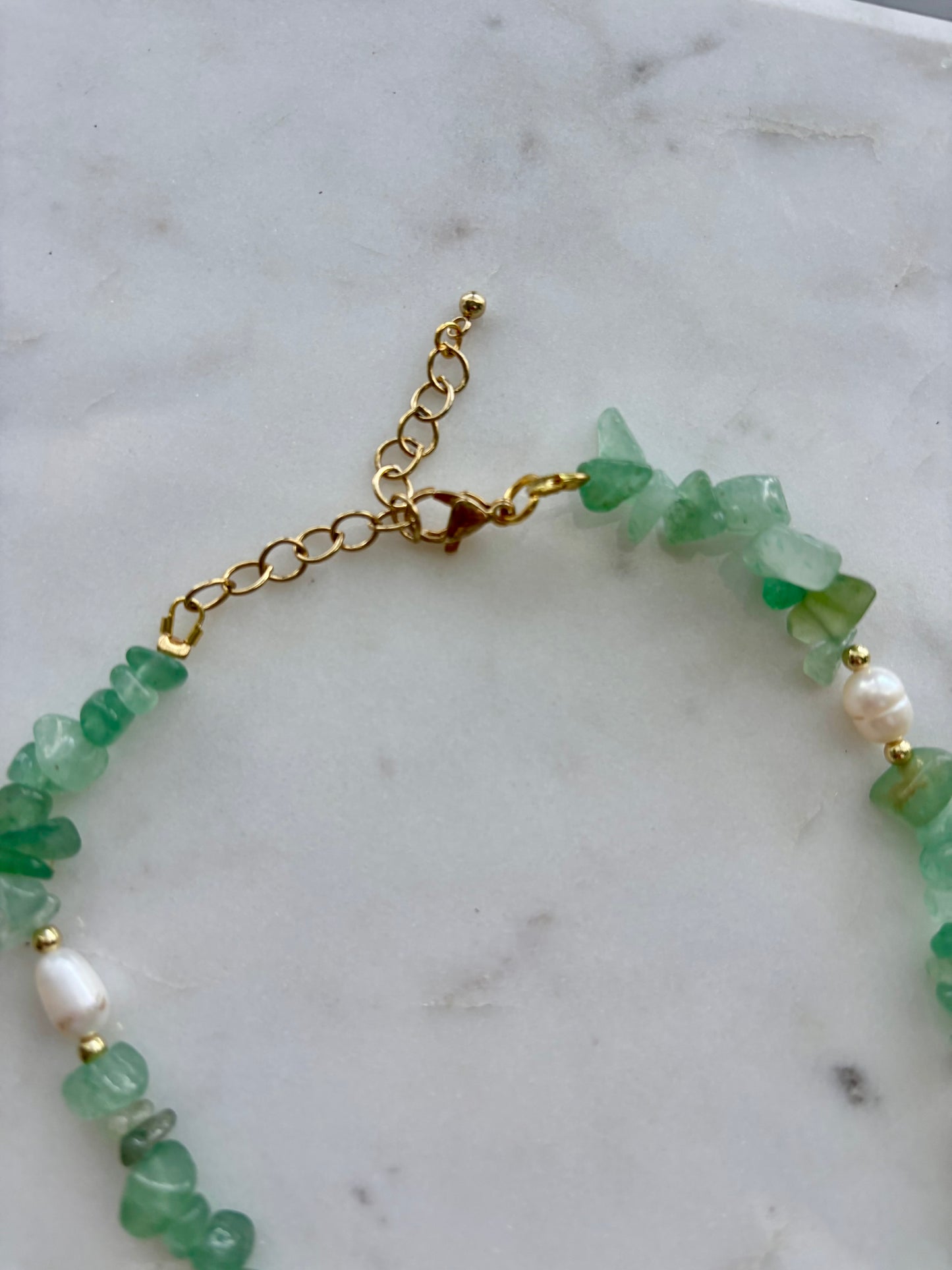 Green Leaf Necklace