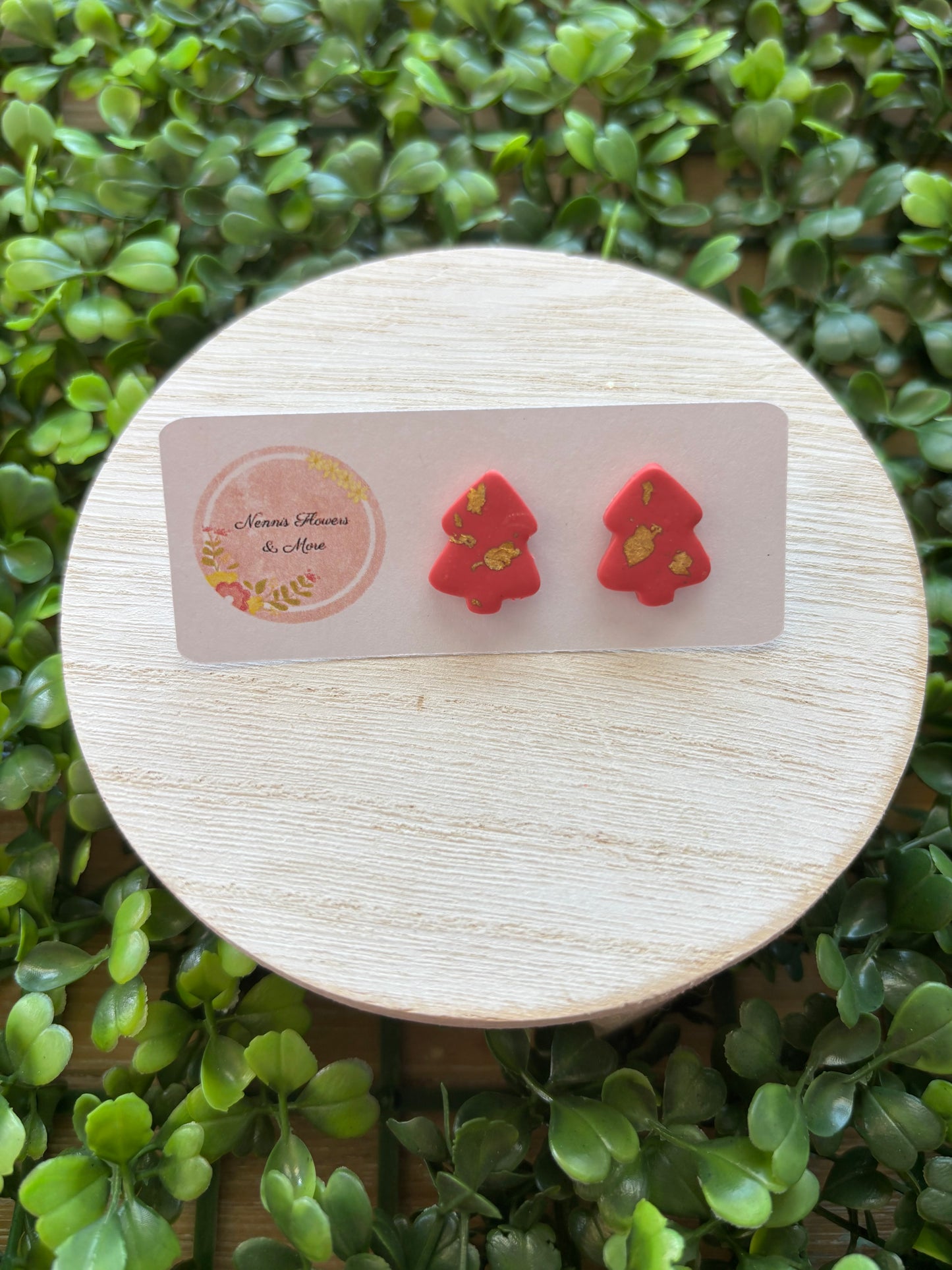 Christmas Tree Stud Earrings