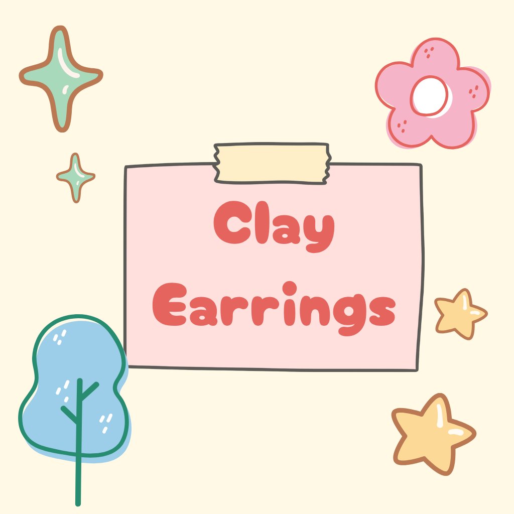 Clay Earrings