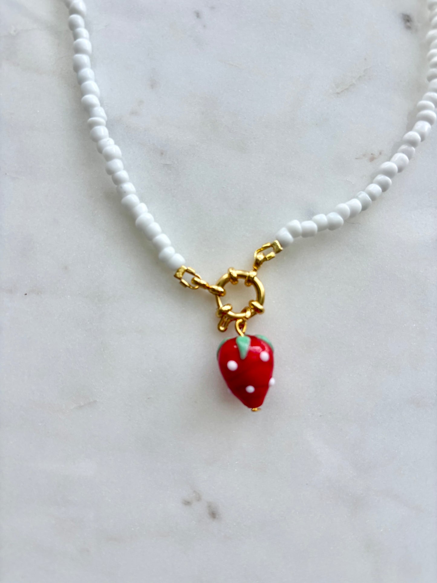 Strawberry Necklace