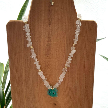 Blue Crab Necklace