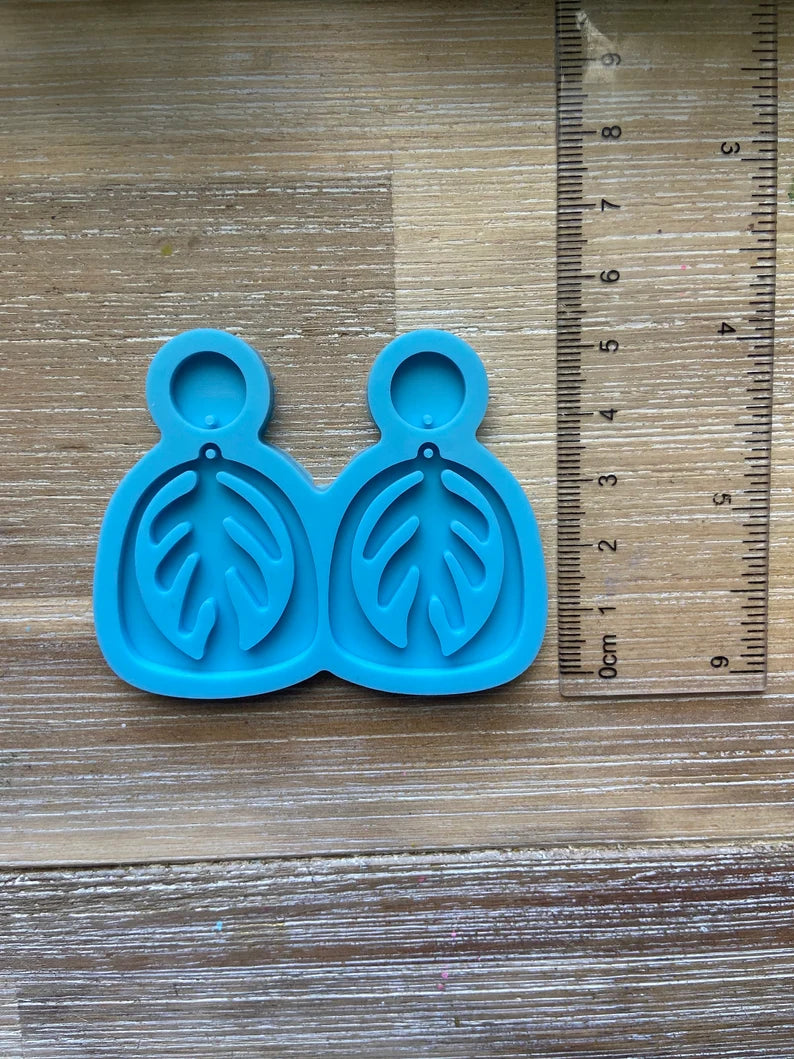 Leaf Dangle Earrings Mold