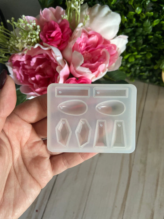 Gem Earrings Mold