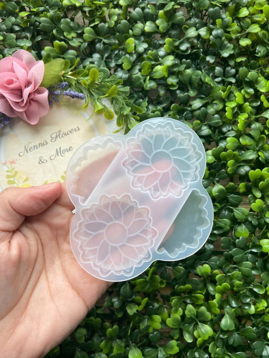 Flower Straw Topper Mold