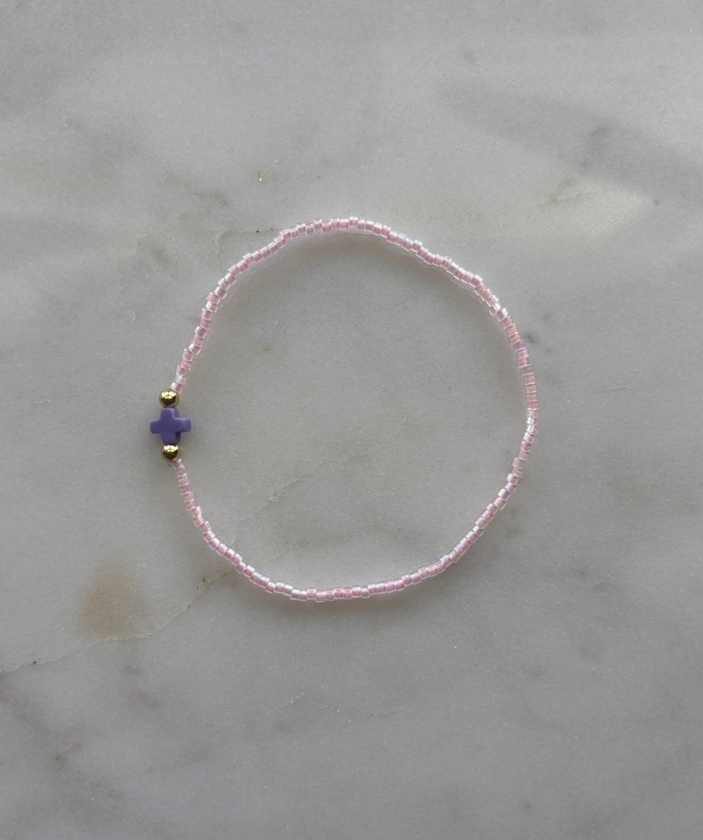Cross miyuki bracelets