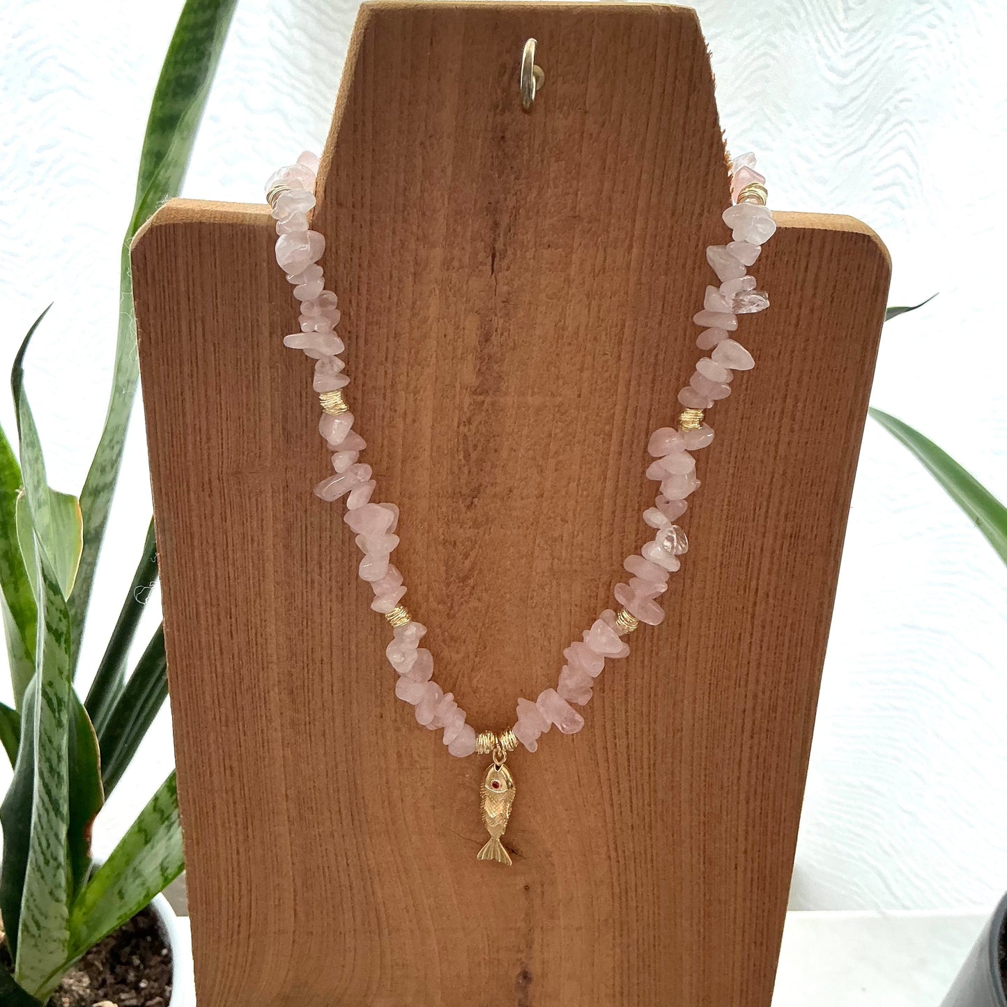 Gold Fish Necklace