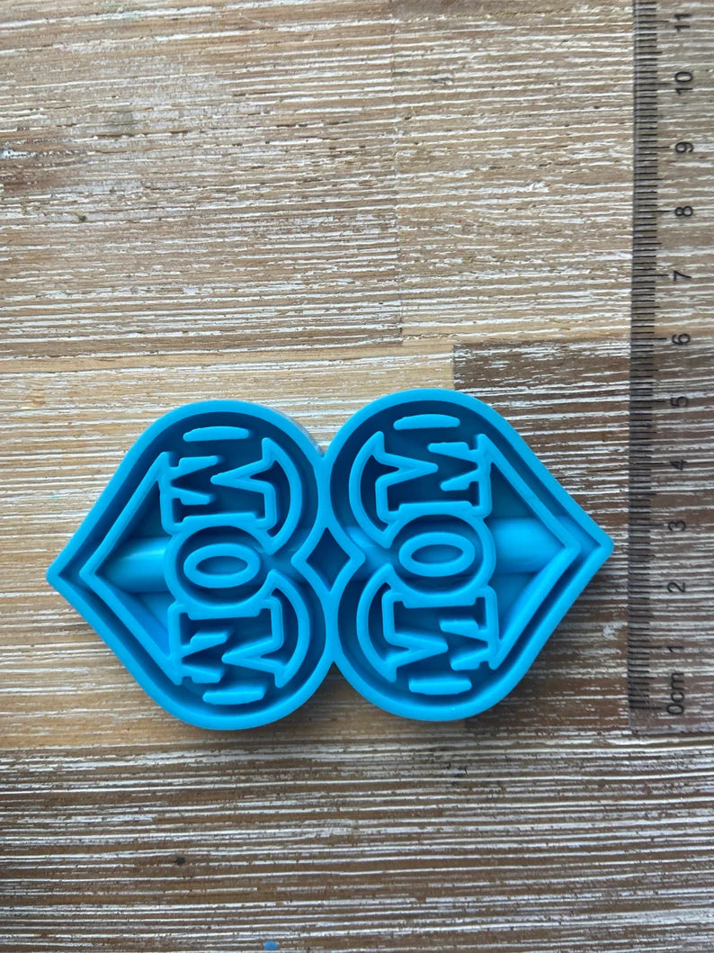 Mom Straw Topper Mold