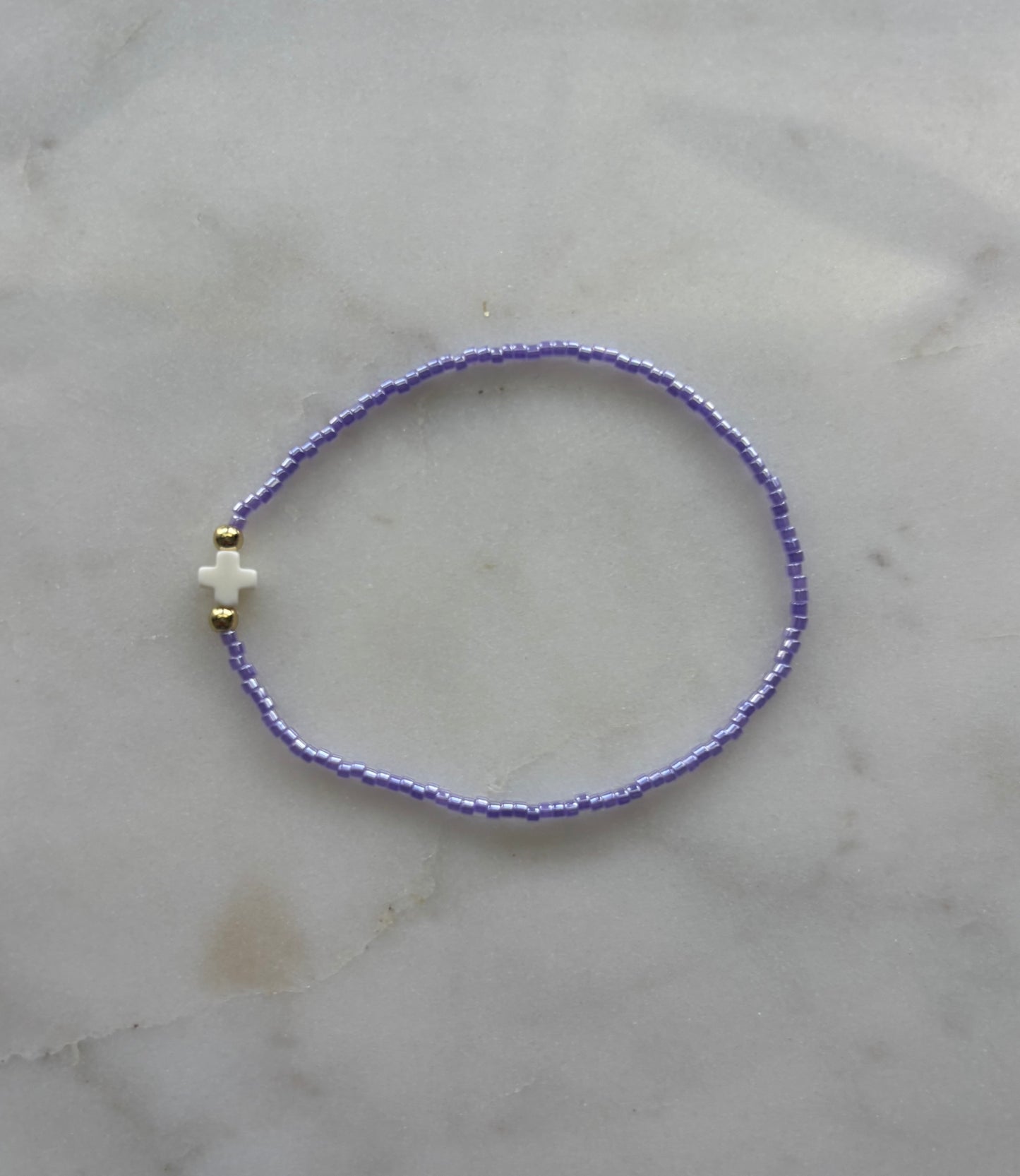 Cross miyuki bracelets