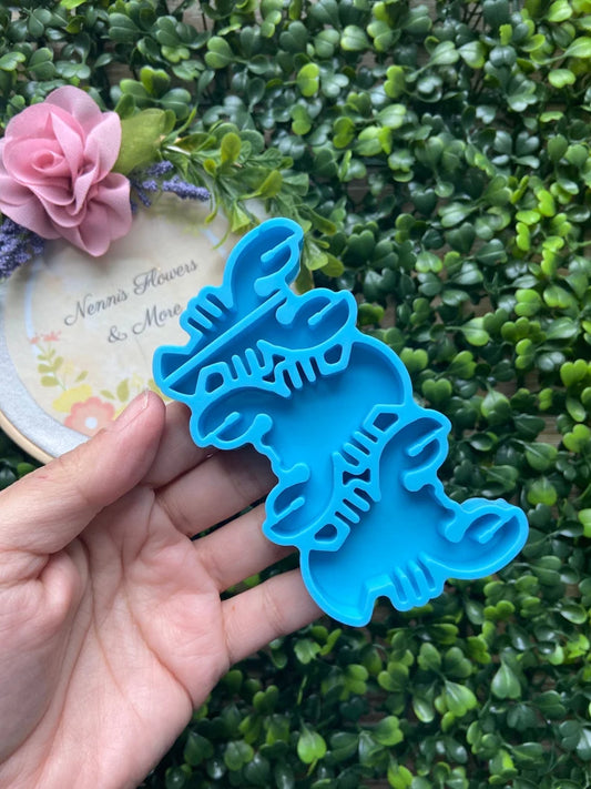 Lobster Straw Topper Mold
