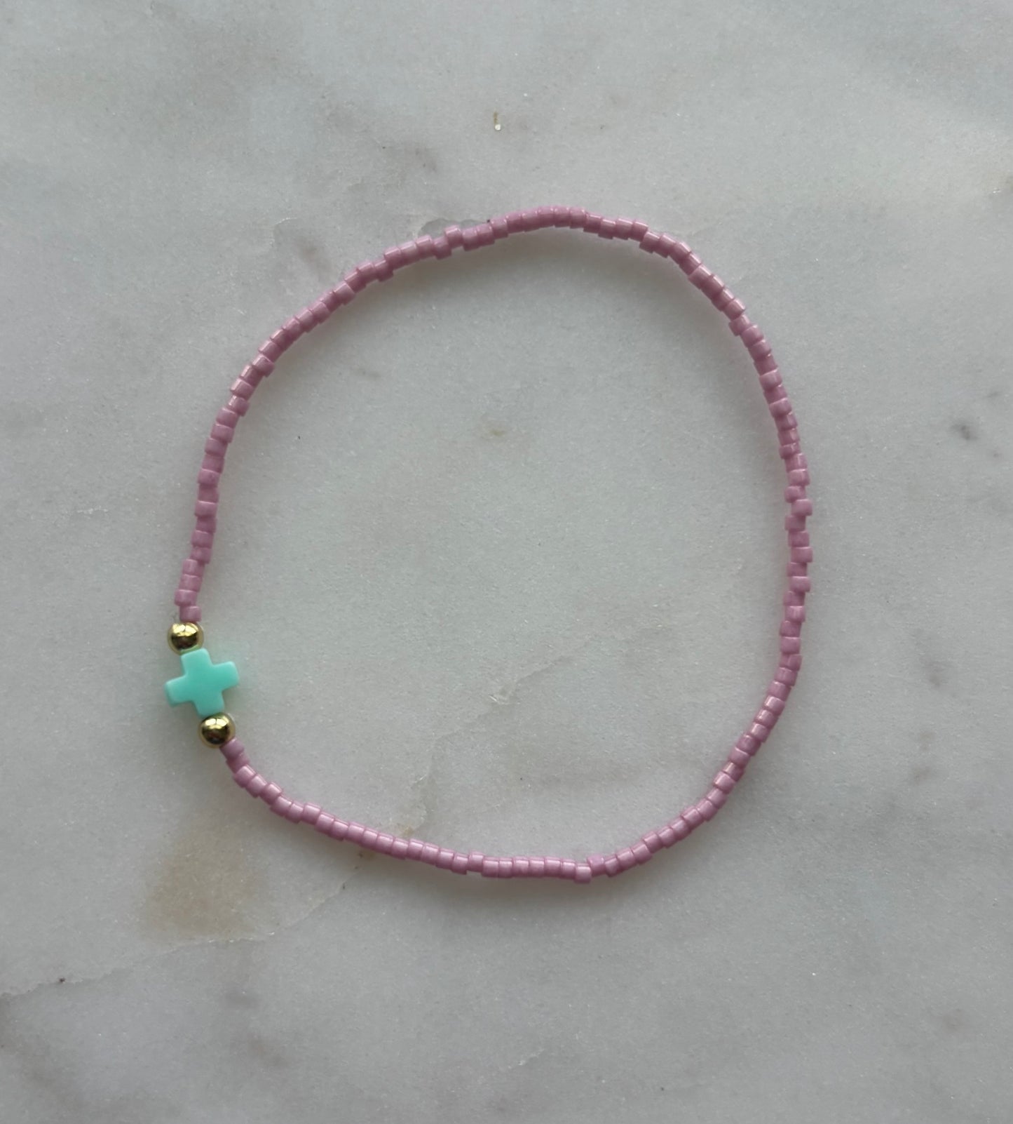 Cross miyuki bracelets