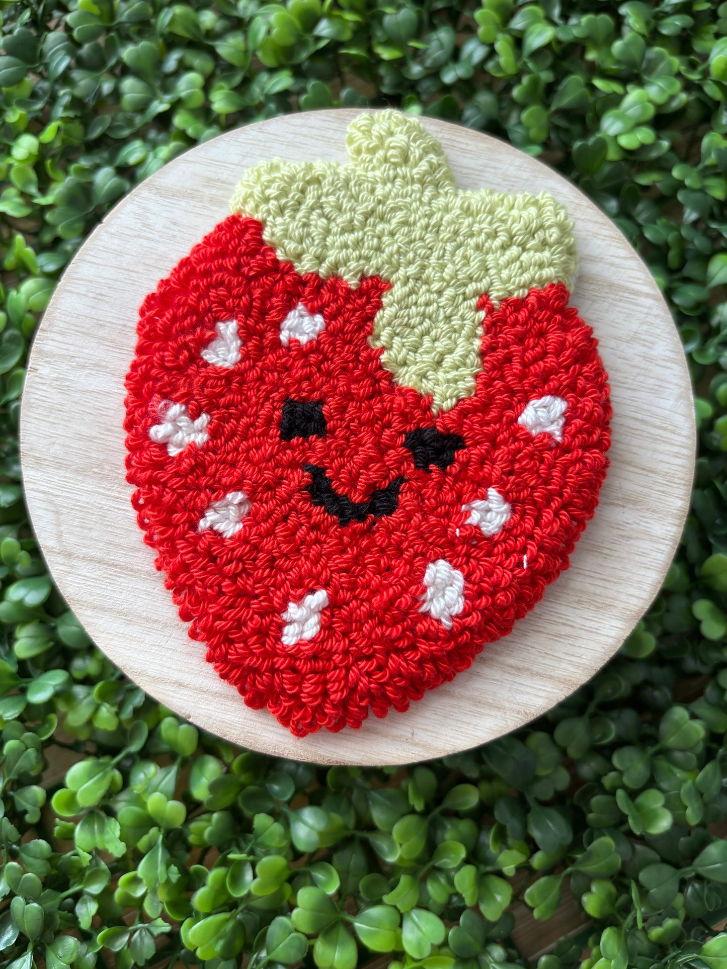 Strawberry Coaster