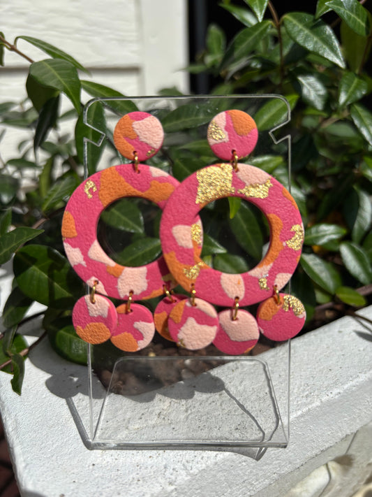 Circle Dangle Earrings