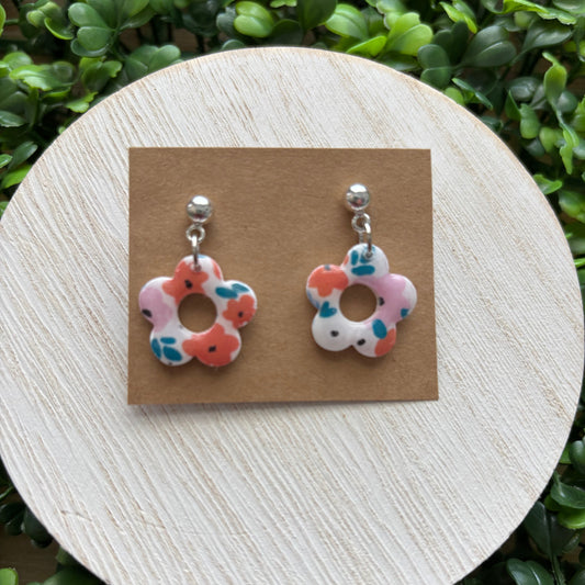 Flower Dangle Earrings