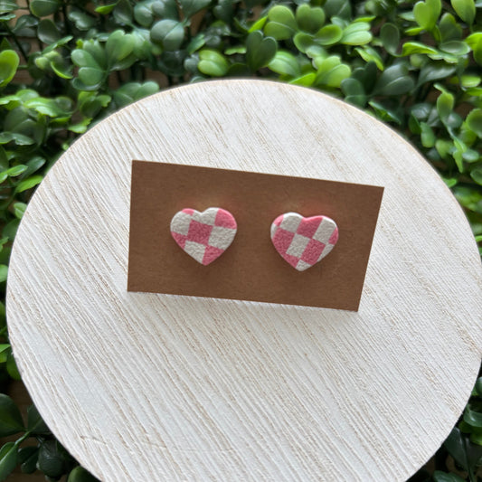 Mini Heart Studs