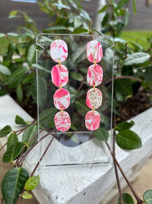 Oval Dangle Earrings