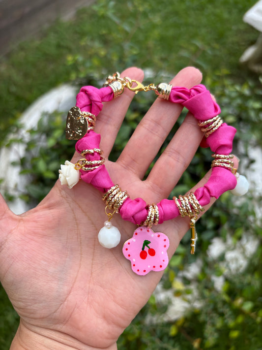 Cherry Charm Bracelet