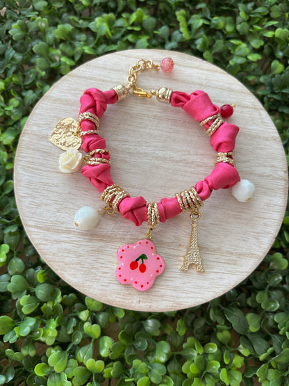 Cherry Charm Bracelet