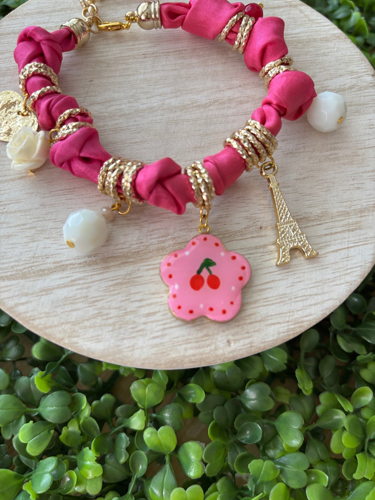 Cherry Charm Bracelet