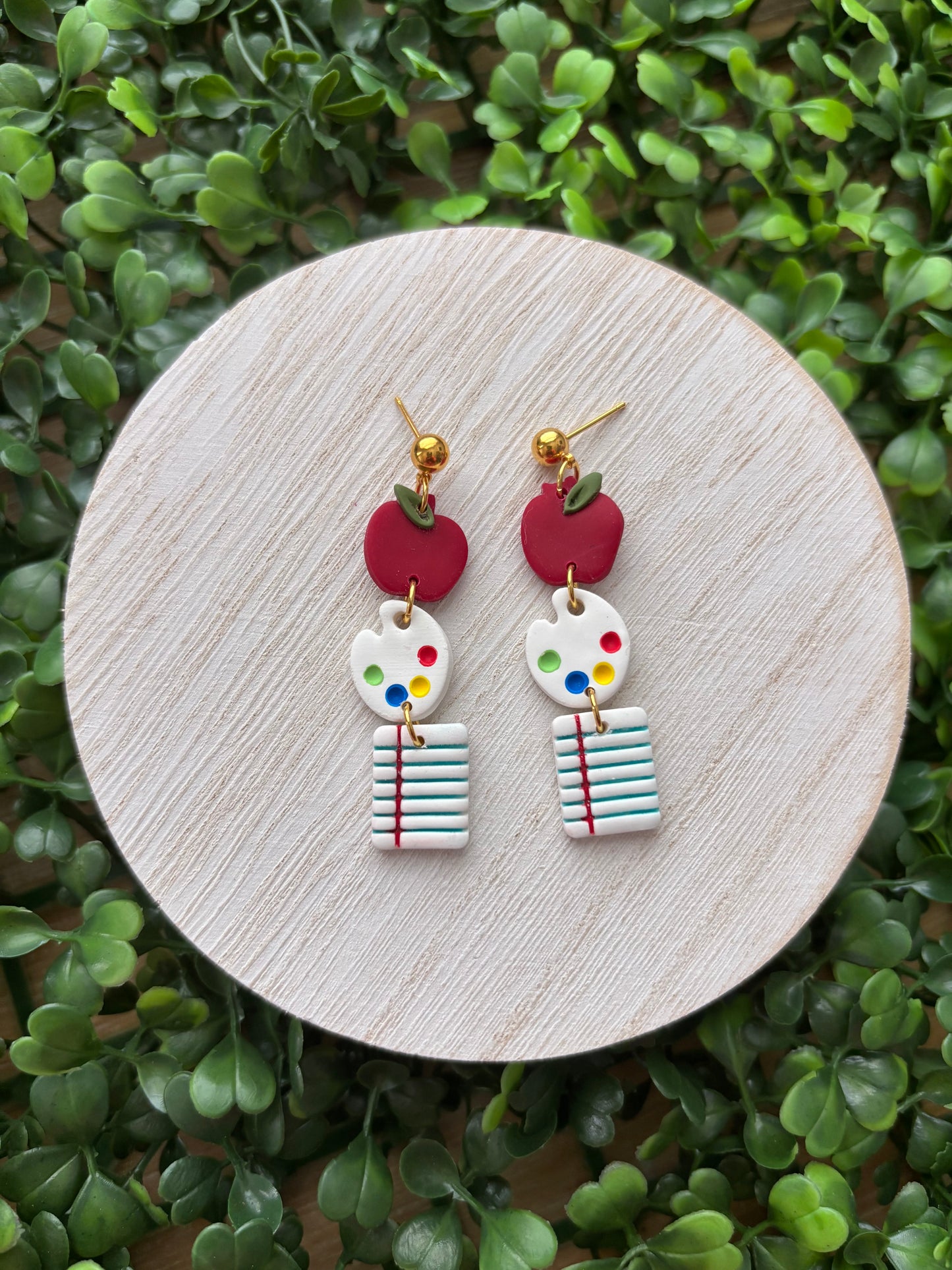 School Dangle Earrings