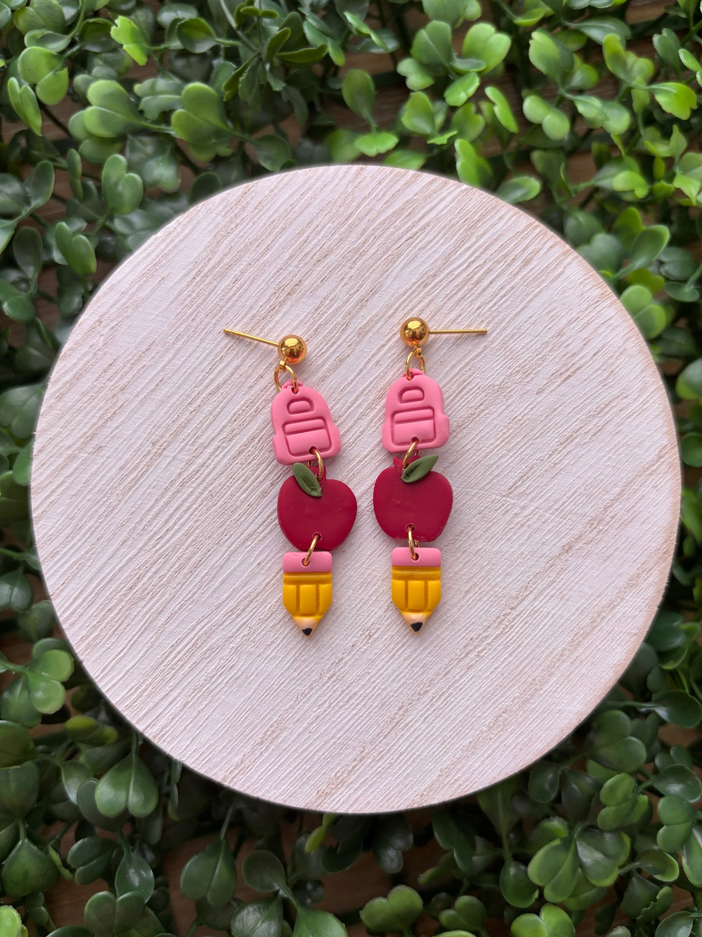 School Dangle Earrings