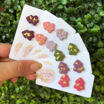 Christmas Tree Stud Earrings
