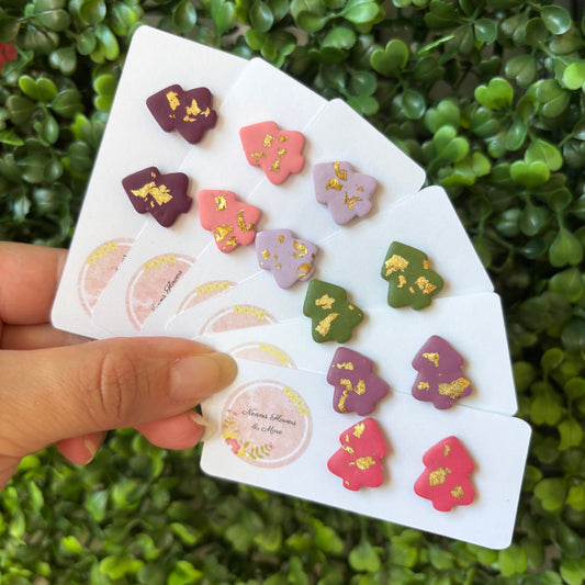 Christmas Tree Stud Earrings