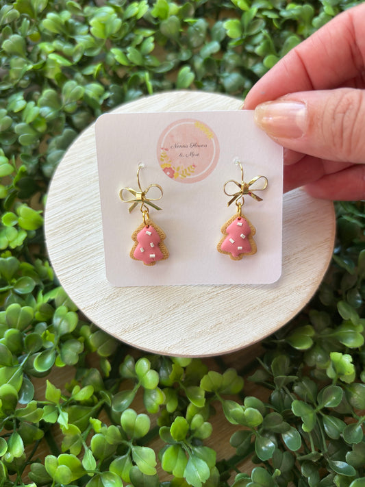 Cookie Bow Earrings