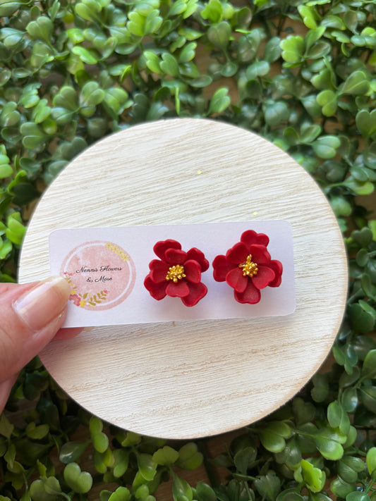 Flower Stud Earrings
