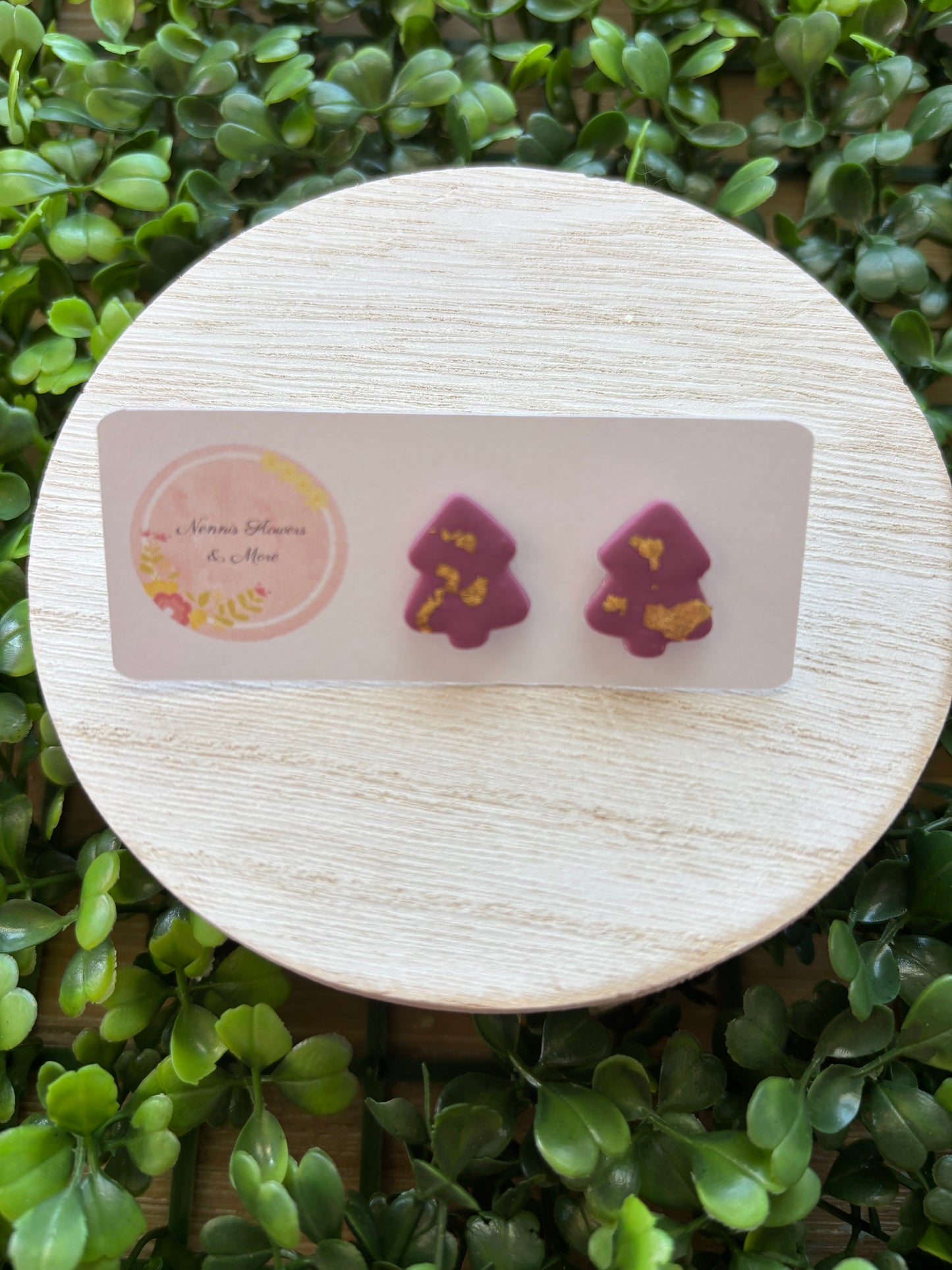 Christmas Tree Stud Earrings