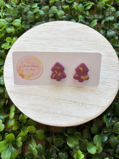Christmas Tree Stud Earrings