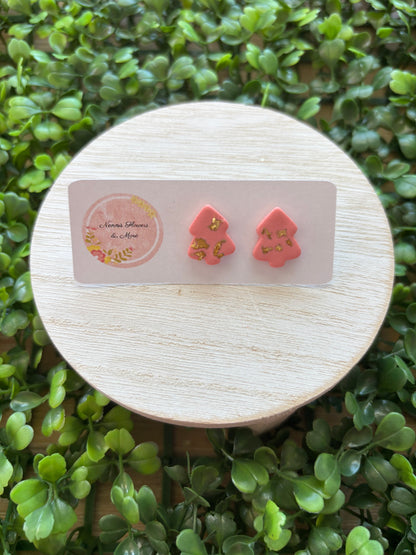 Christmas Tree Stud Earrings