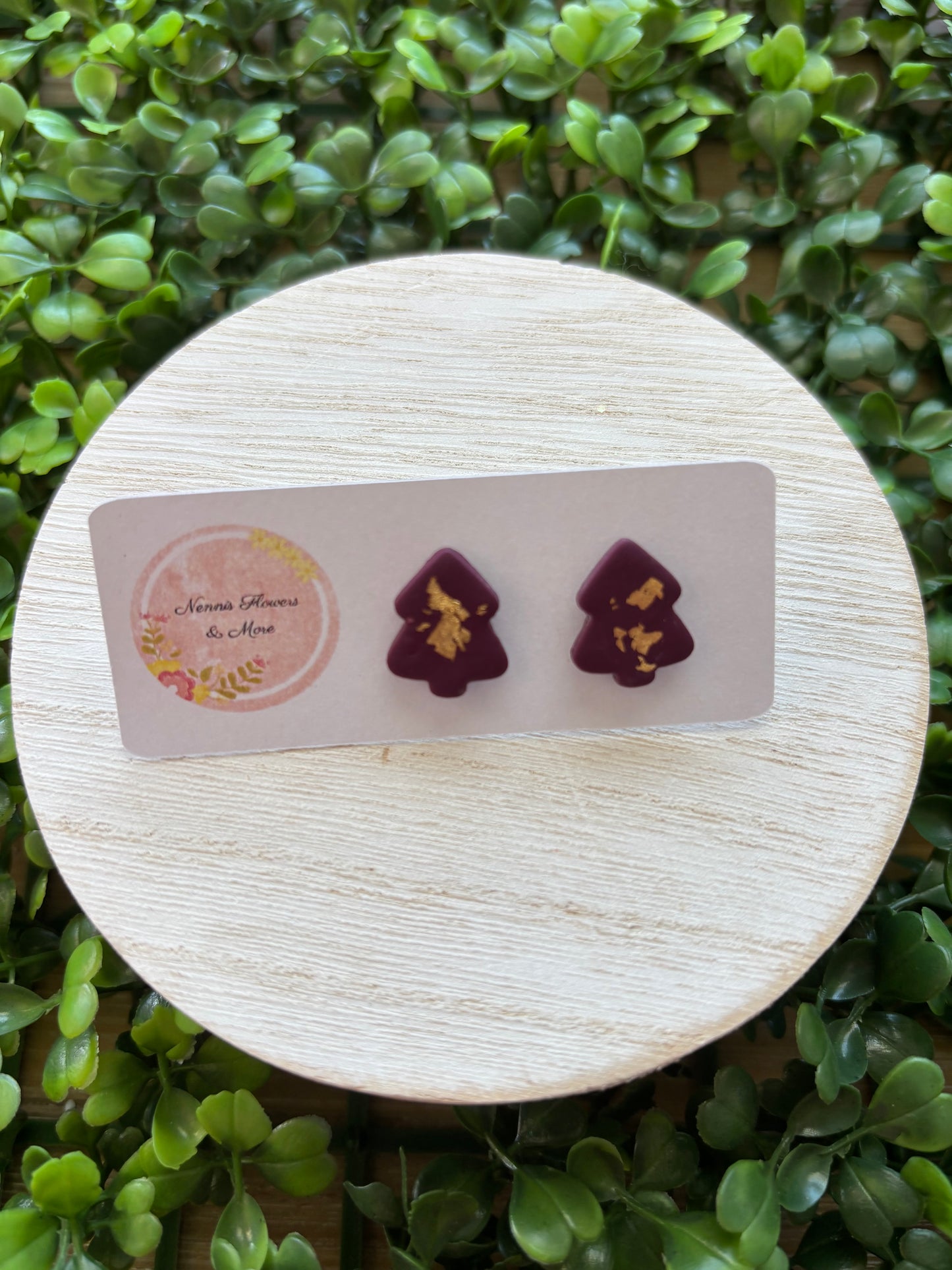 Christmas Tree Stud Earrings