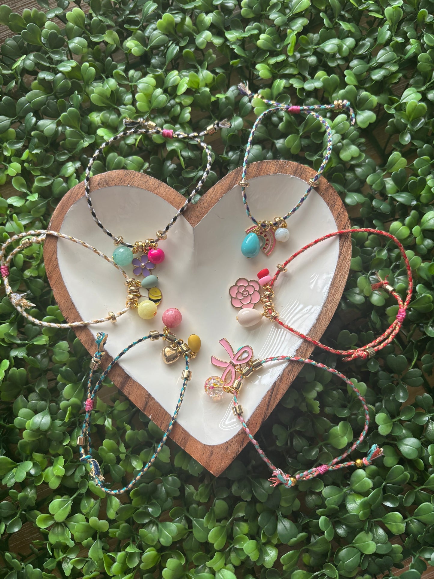 Adjustable Charm Bracelets