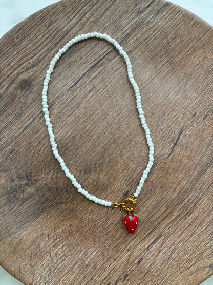 Strawberry Necklace