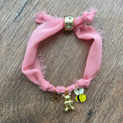 Bear Chiffon Silk Bracelet