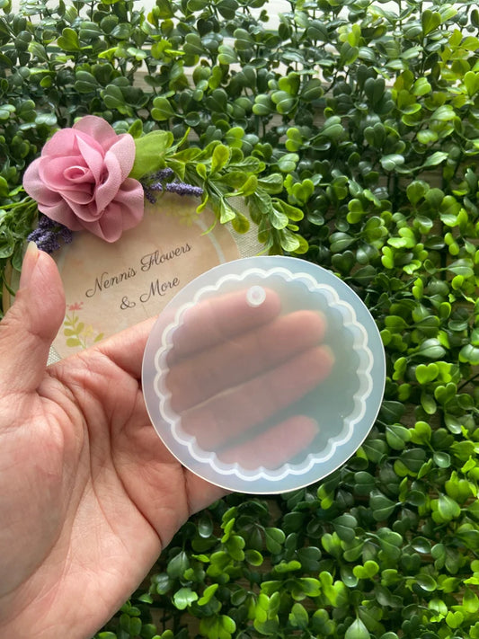 Wavy Edge Circle Mold